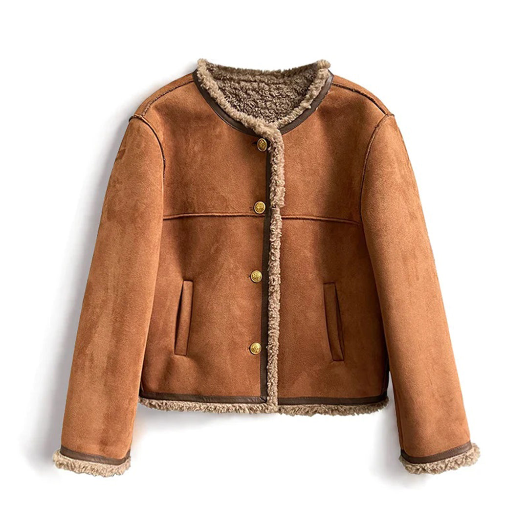 Stijlvolle en Warme Faux Fur Jas voor de Koude Dagen
