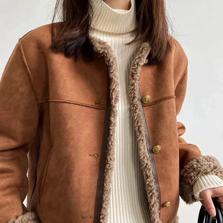 Stijlvolle en Warme Faux Fur Jas voor de Koude Dagen