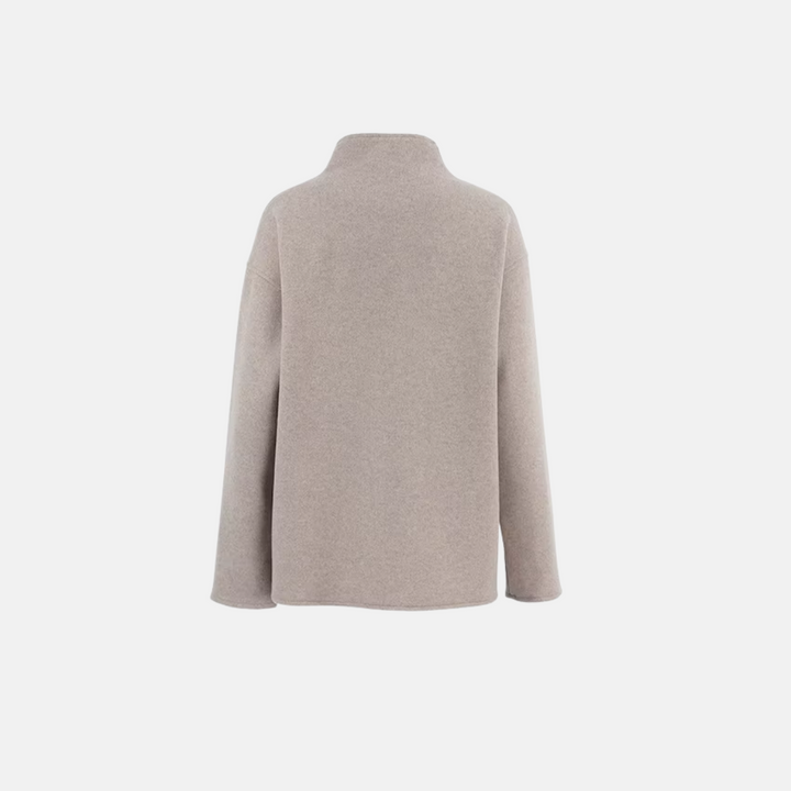 Vintage Woljas met V-hals – Tijdloze Klasse en Moderne Street Style